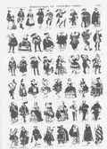 PERSONNAGES ET COSTUMES VARIÉS