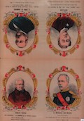 EL CONDE DE CHAMBORD - NAPOLEON - ADOLFO THIERS - EL MARISCAL MAC-MAHON