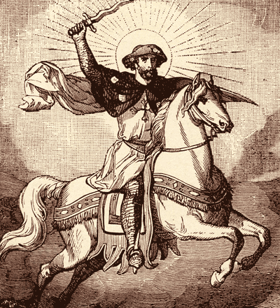 La aparición de Santiago, Apos
