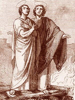 Santos Casto y Secundino