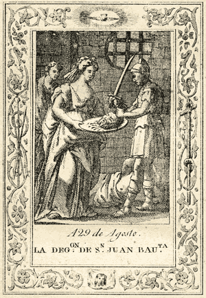Degollación de San Juan Bautis