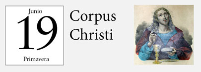 19 de Junio, Corpus Christi