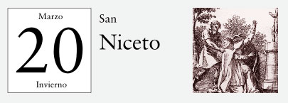 20 de Marzo, San Niceto