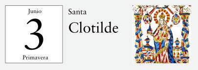 3 de Junio, Santa Clotilde