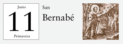 11 de Junio, San Bernabé