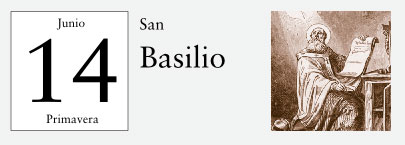 14 de Junio, San Basilio