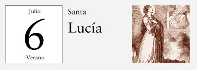 6 de Julio, Santa Lucia
