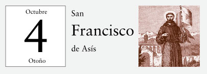4 de Octubre, San Francisco de Asís