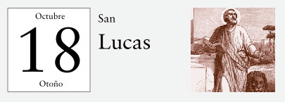 18 de Octubre, San Lucas