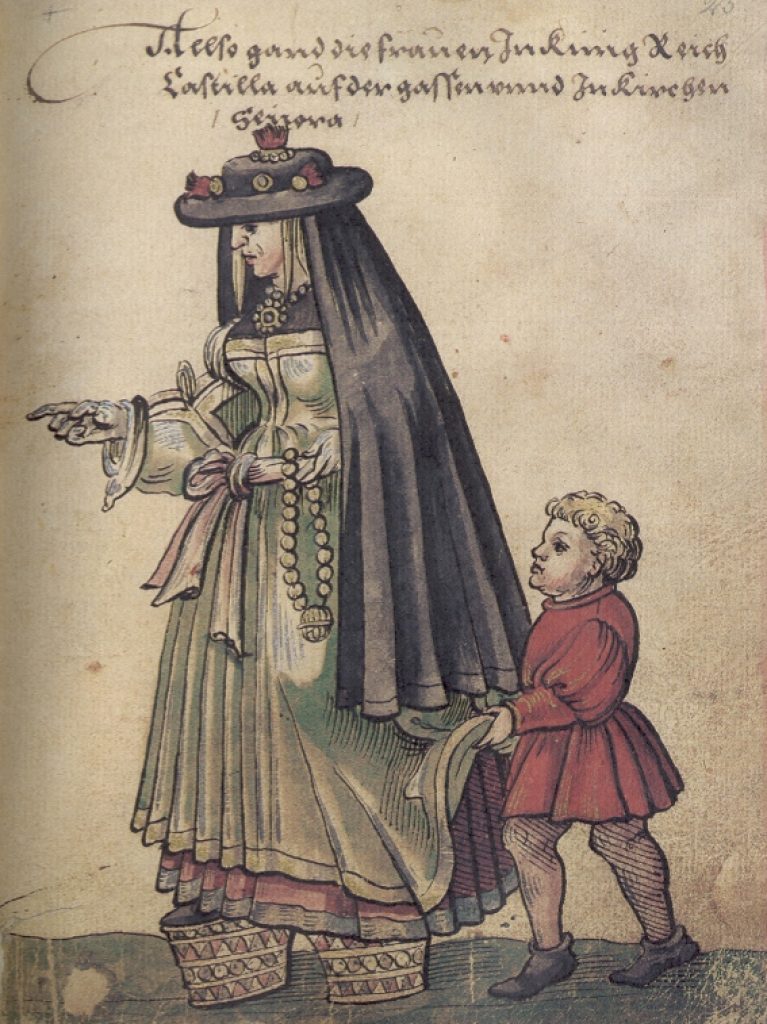 Lámina 23 del Trachtenbuch o Libro de trajes de Weiditz