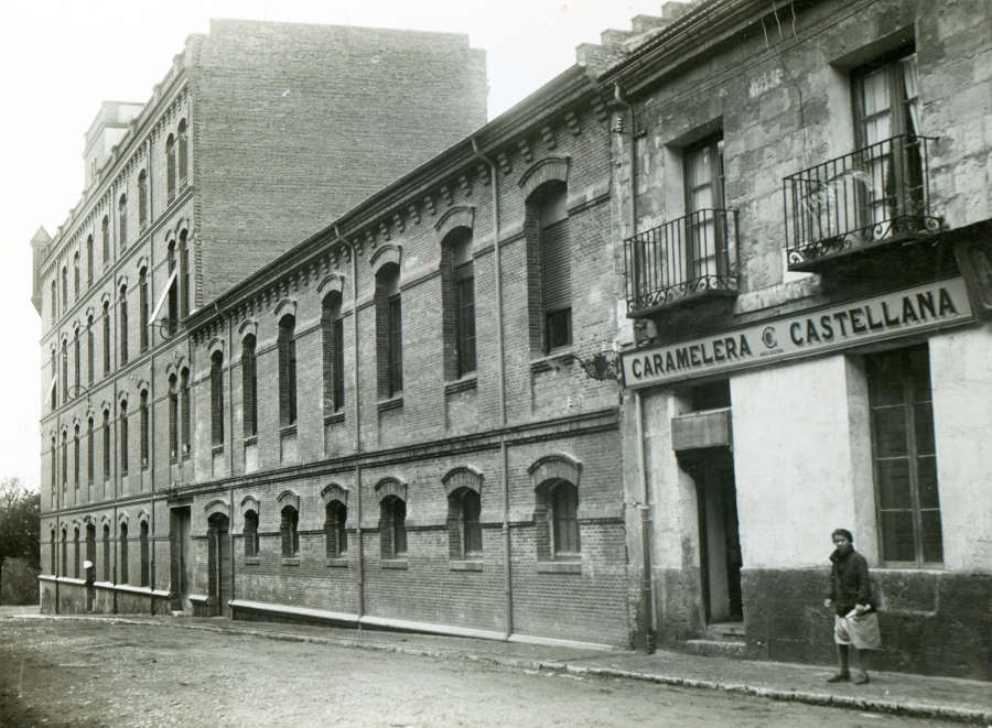 Foto antigua de la Caramelera Castellana