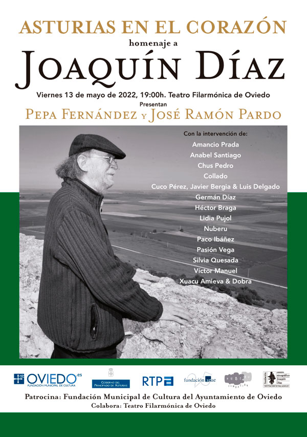 Homenaje a<br />
Joaquín Díaz