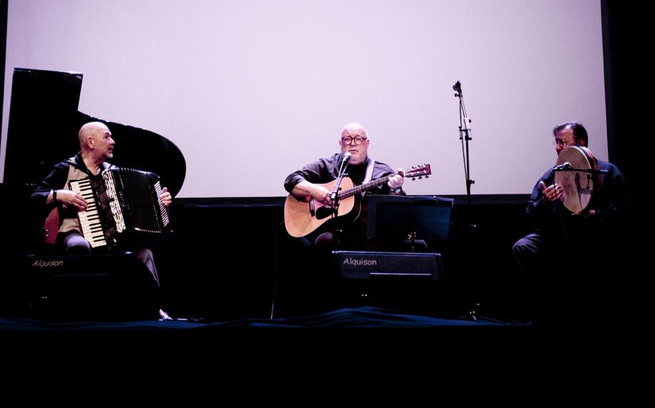 Cuco Pérez, Javier Bergia y Luis Delgado