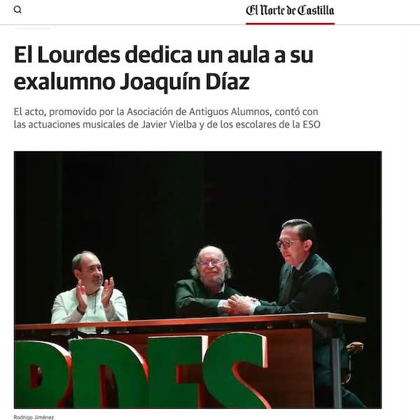 Noticia en El Norte de Castilla