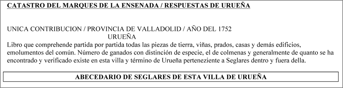 Listado de Seglares