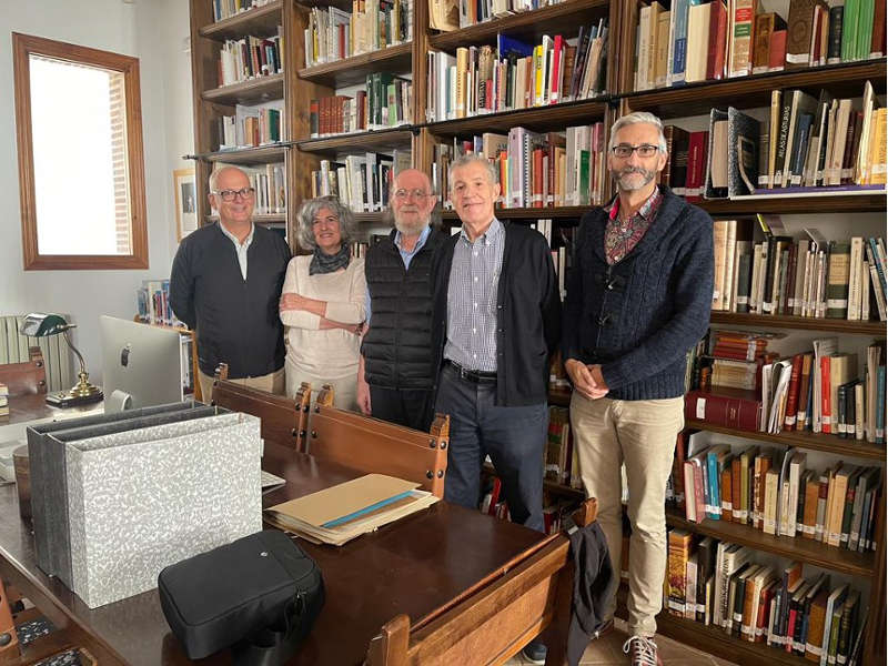 Víctor Pliego, Susana Asensio, Joaquín Díaz, Emilio Rey y Carlos Porro