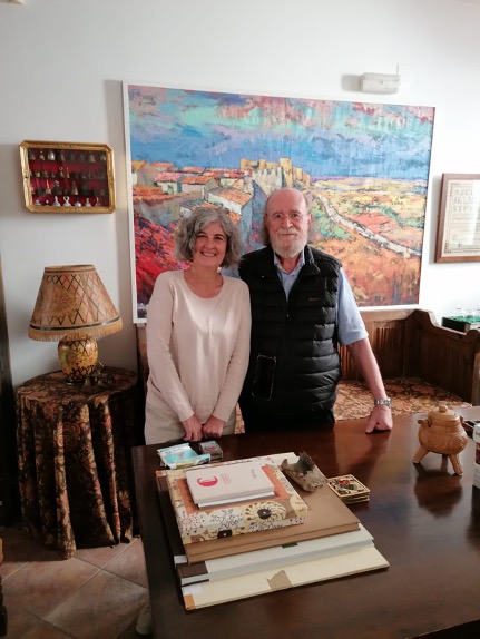 Susana Asensio con Joaquín Díaz