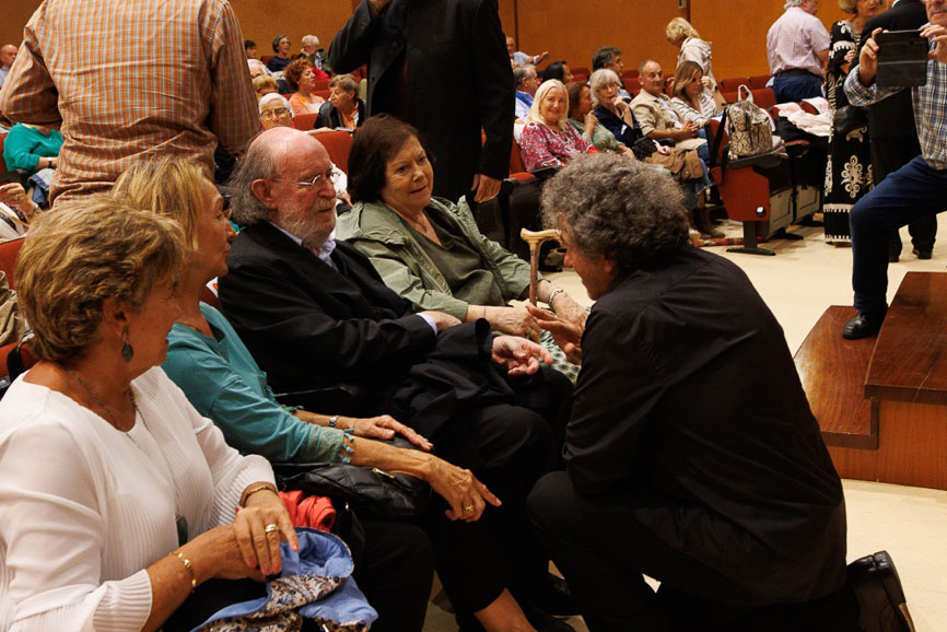 Joaquín Díaz en el acto