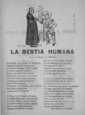 LA BESTIA HUMANA