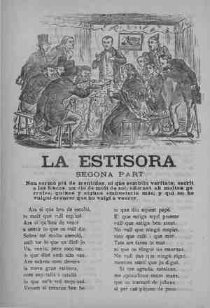 LA ESTISORA. Segona part