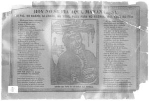 HOY NO SE FIA AQUI, MAÑANA... SI. Si fío, no cobro, si cobro, no todo, pues para no cobrar, más vale no fiar