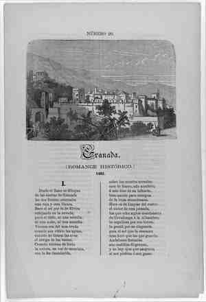 GRANADA (Romance histórico 1492)