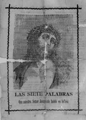 LAS SIETE PALABRAS que Nuestro Señor Jesucristo habló en la Cruz