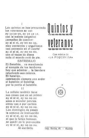 QUINTOS Y VETERANOS