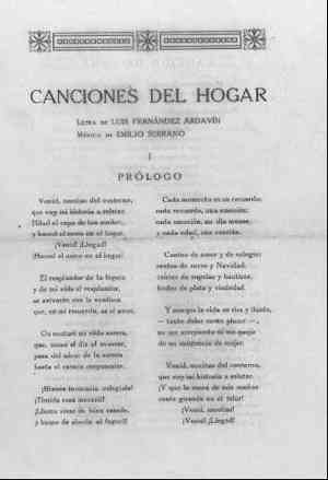 CANCIONES DEL HOGAR