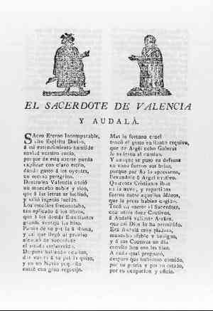 EL SACERDOTE DE VALENCIA y Audalá