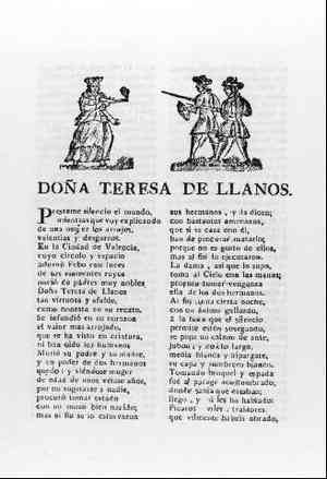 DOÑA TERESA DE LLANOS