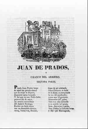 JUAN DE PRADOS o chasco del arriero.Segunda parte