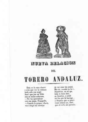 Nueva relación del TORERO ANDALUZ