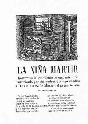 LA NIÑA MARTIR