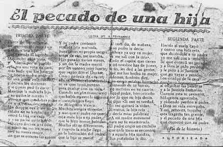 El pecado de una hija