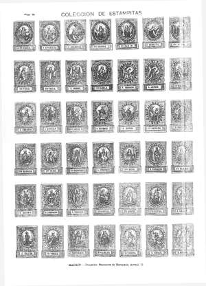 COLECCION DE ESTAMPITAS