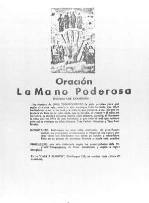 ORACION LA MANO PODEROSA
