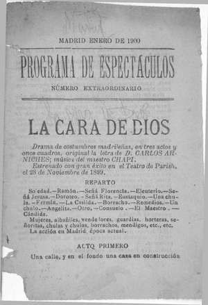 LA CARA DE DIOS