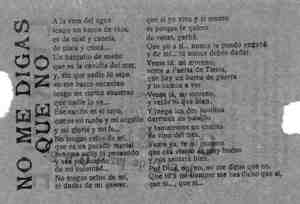 NO ME DIGAS QUE NO