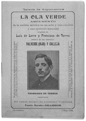 LA OLA VERDE. Revista satírica en un acto y tres cuadros
