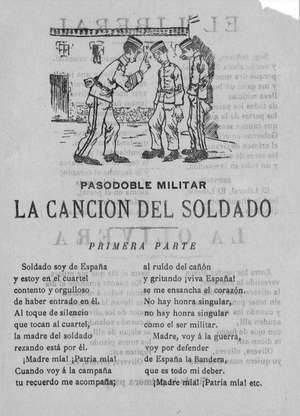 LA CANCION DEL SOLDADO.Primera y segunda parte