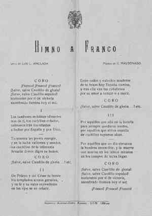 CANTICOS PARA LA NOVENA, FIESTA Y OCTAVA DE LA INMACULADA CONCEPCIÓN EN LA SANTA IGLESIA CATEDRAL METROPOLITANA