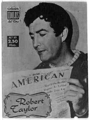 Colección ídolos del cine nº 52. ROBERT TAYLOR