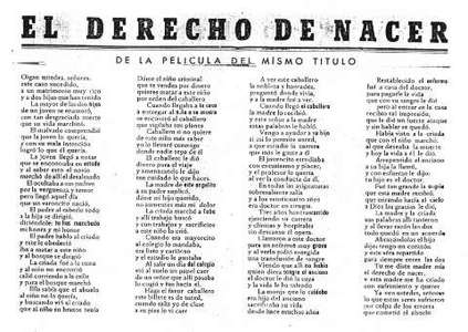 EL DERECHO DE NACER