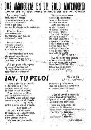 DOS AMARGURAS EN UN SÓLO MATRIMONIO