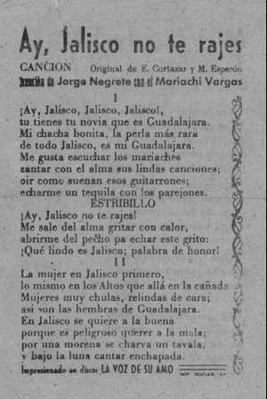 Ay Jalisco no te rajes