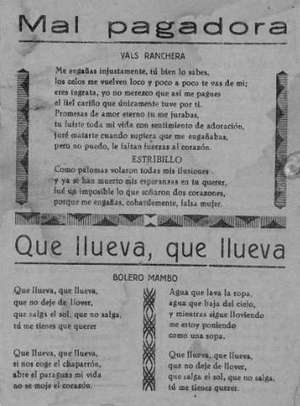 Mal pagadora VALS RANCHERA