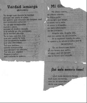 Verdad amarga (BOLERO)