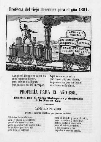 Profecía del viejo Jeremías para el año 1861