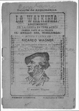 LA WALKIRIA ARGUMENTO DE LA ÓPERA EN TRES ACTOS PRIMERA PARTE DE LA TRILOGÍA EL ANILLO DEL NIBELUNGO